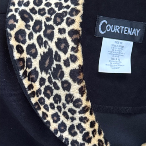 Vintage Suede Jacket Leopard Jacket - Picture 14 of 16